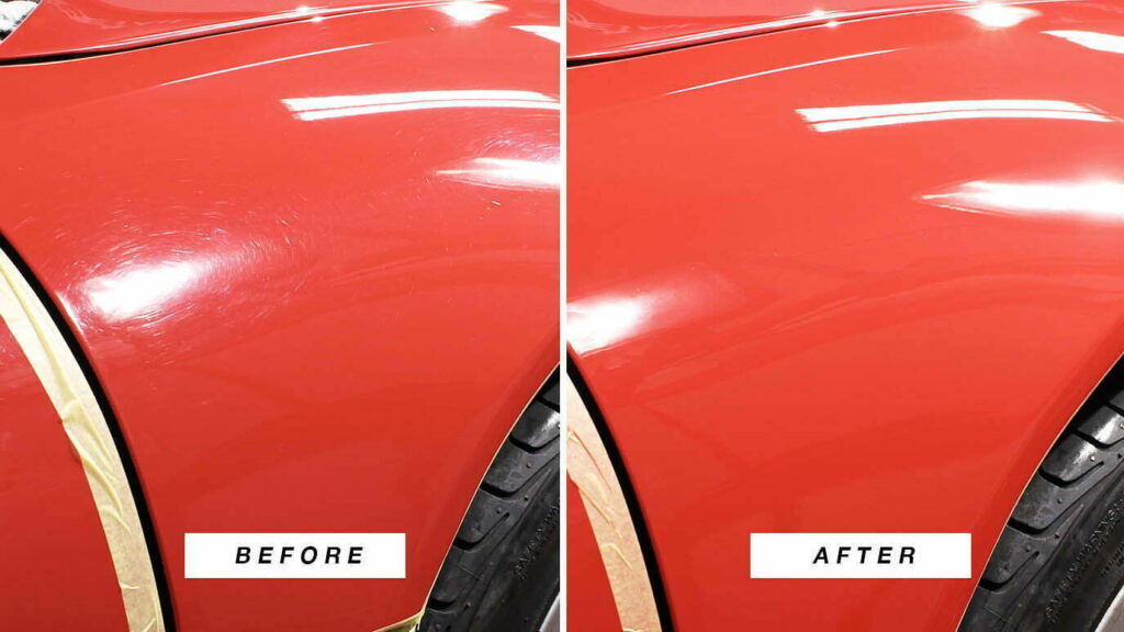 before-after-paint-correction-luxe-detailing-pro-anaheim-CA